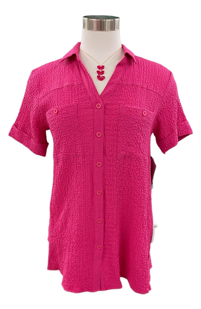 Gauze Button Front Shirt – The Morrison Shop