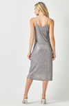 Grey Sequin Slip Dress