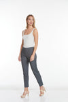 Dark Charcoal Slim-sation® Twill Ankle Pants