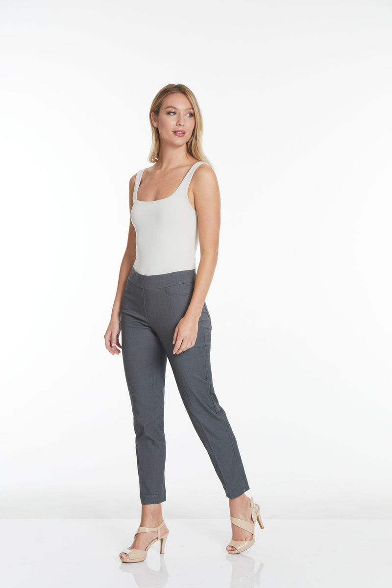 Dark Charcoal Slim-sation® Twill Ankle Pants