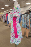 “Urbain Texture Cyan” Dress