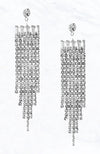 Baguette Tassel Earrings