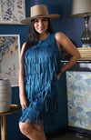 Layered Fringe Dress