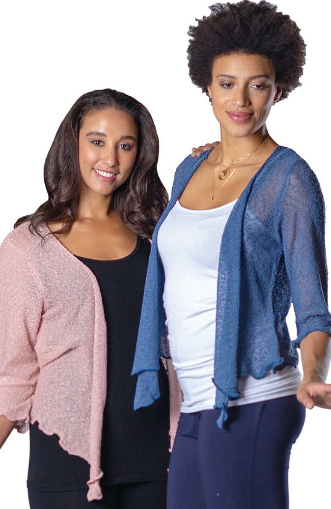 Mesh Sweater Cardigan