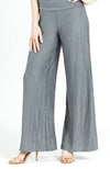 Olive Soft Pleat Knit - Palazzo Pant