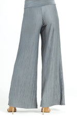 Olive Soft Pleat Knit - Palazzo Pant