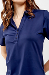 UPF 50+ Solid Polo Shirt