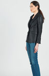 Liquid Leather™ Signature Pocket Blazer - Black