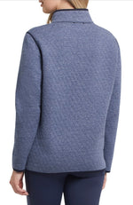 Mock Neck Reversible Pullover