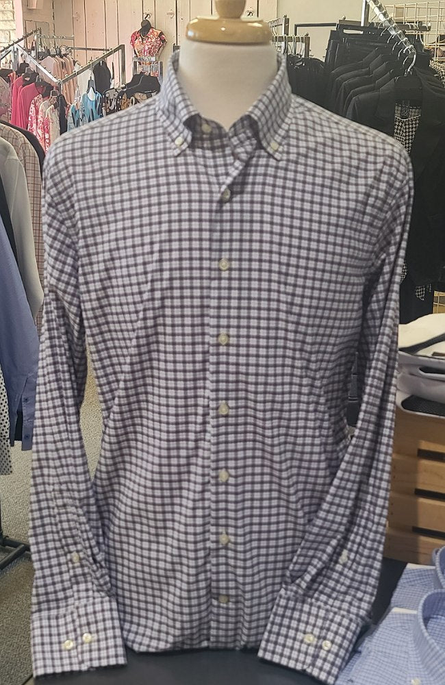 Window Pane Performance Dress Shirt