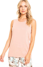 Scoop Solid Knit Tank