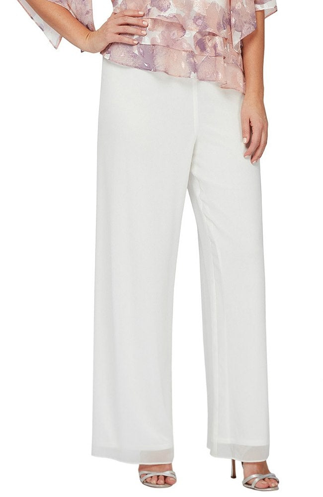 Chiffon Straight Leg Pant