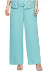 Chiffon Straight Leg Pant