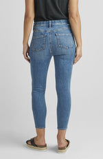 Valentina High Rise Skinny Crop Pull-On Jeans