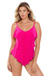 Solid Rita Tankini Top