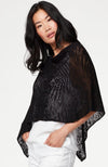 Palm Leaf Sweater Poncho