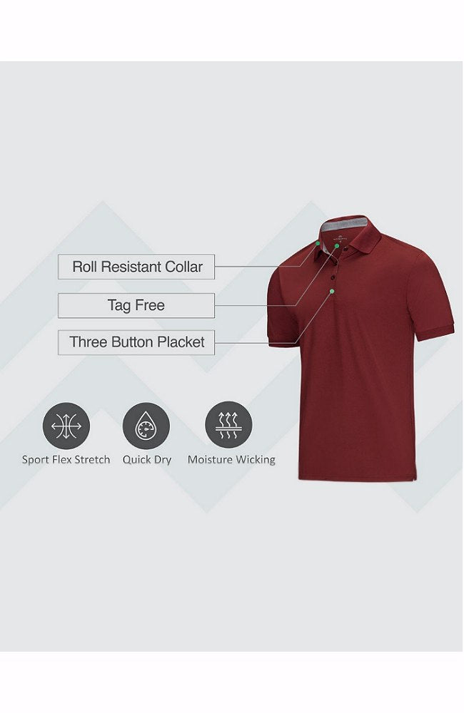 Men's Designer Golf Polo Shirt