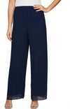 Chiffon Straight Leg Pant