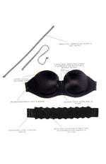 Angelina Strapless Convertible Underwire Bra Cup