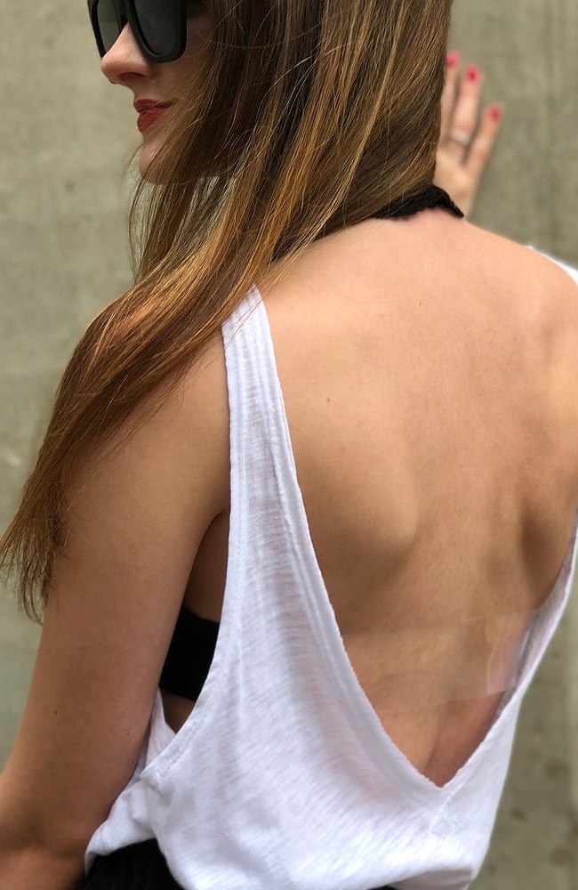 Capri Clear Bra Back Band