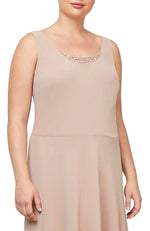 Shoulder Tiered Jacket Dress