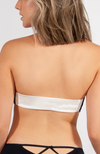 Miami White Silky Back Band