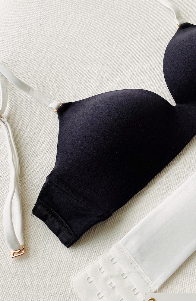 Miami White Silky Back Band