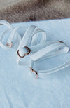 Miami White Silky Straps
