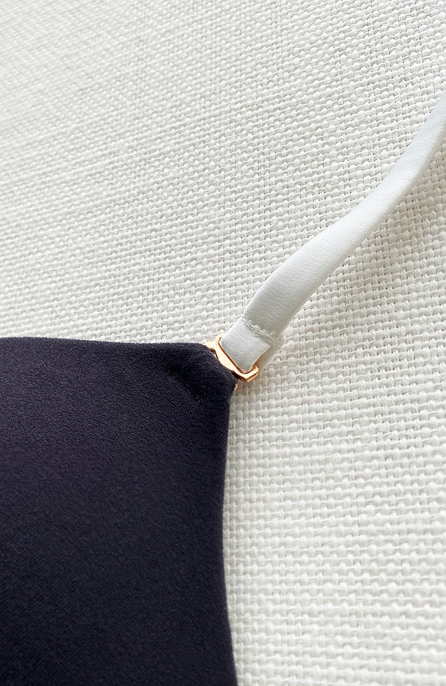 Miami White Silky Straps