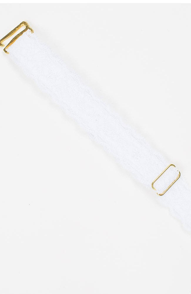 Havana White Lace 1 Inch Straps