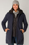 Double Front Padded Coat