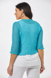 Mesh Sweater Cardigan