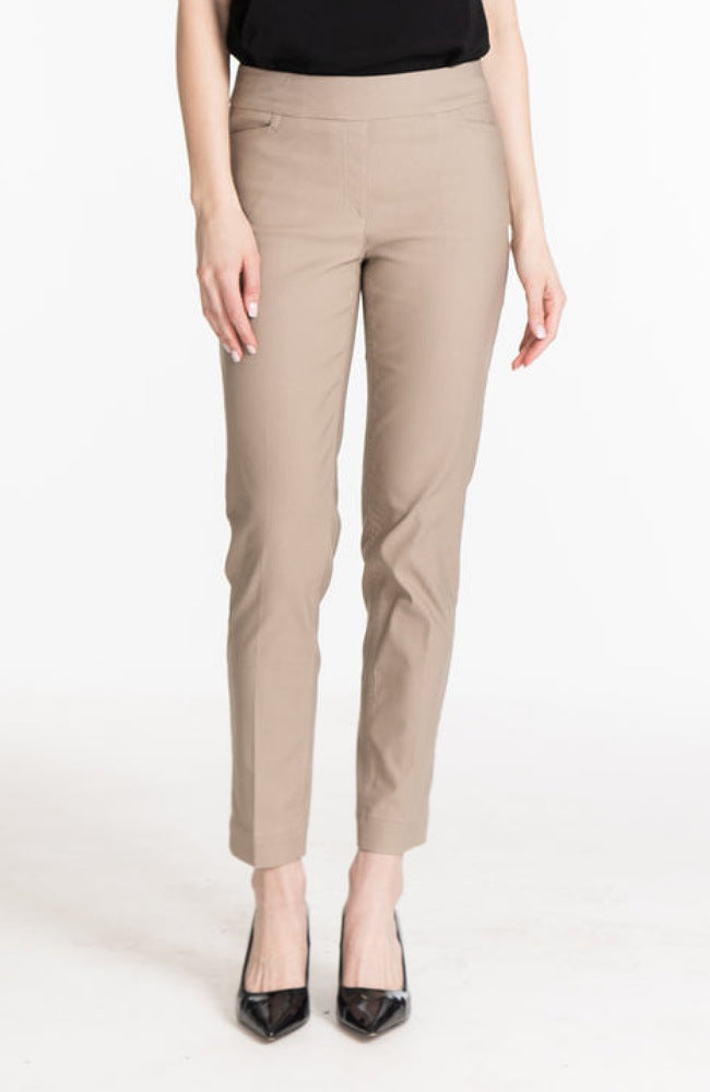 Slim-Sation® Stone Pull-on Ankle Pant with Real Pockets
