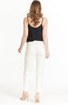 Slim-Sation® Ivory Twill Ankle Pants
