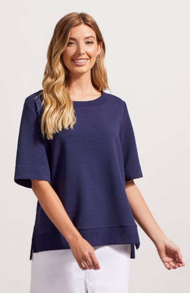 Ottoman Boat Neck Top