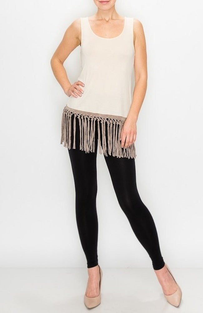 Fringe Hem Tank