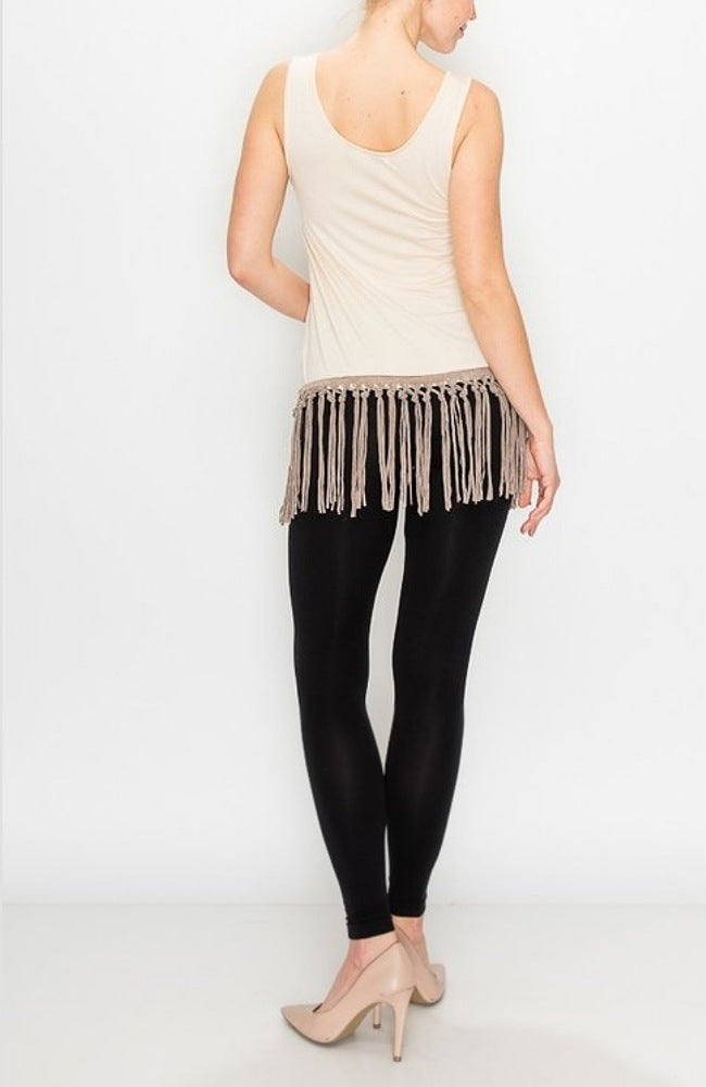 Fringe Hem Tank