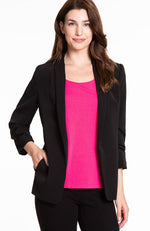 Black Shawl Collar Blazer