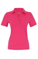 UPF 50+ Solid Polo Shirt