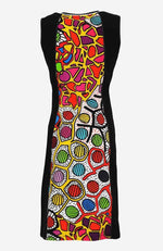 Mistral X3 Contrast Abstract Art Dress