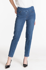 Slimsation® Medium Indigo Denim Ankle Pants