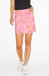 Print Pull On Skort