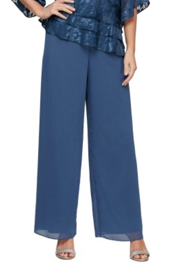 Chiffon Straight Leg Pant