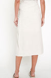 Linen Button Up Skirt