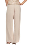 Chiffon Straight Leg Pant