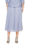 Chiffon Tea-Length Skirt