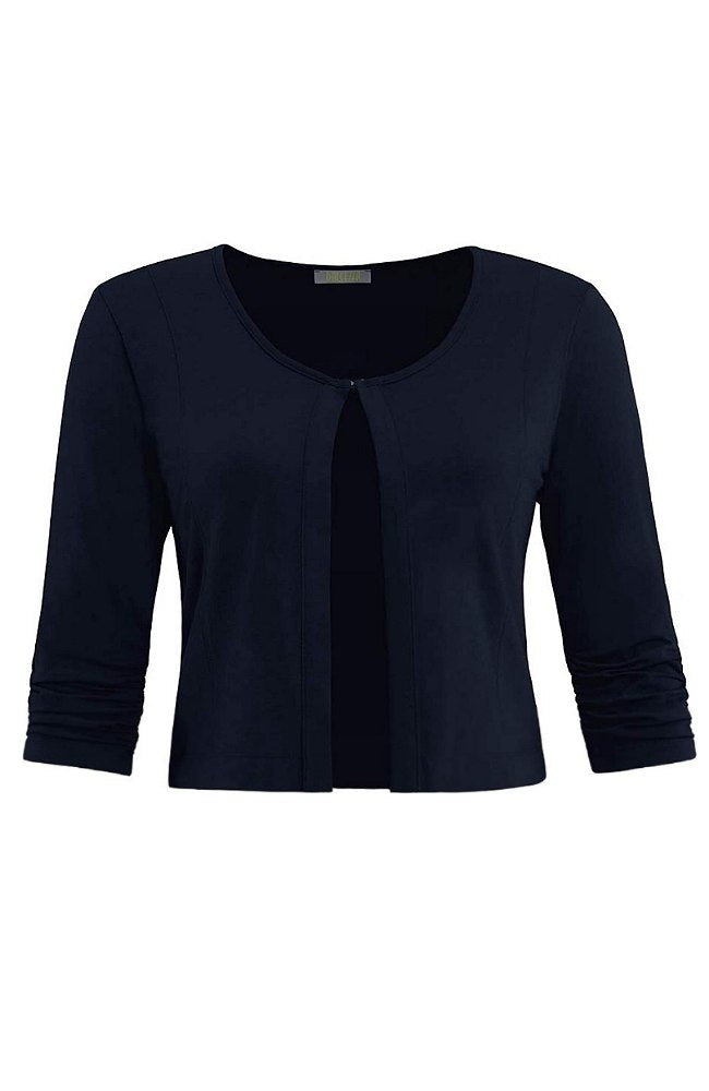 Basic Essential Front Clasp Cardigan