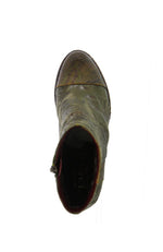 Olive Green Waterlily Boots