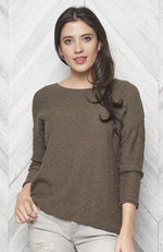 Olive Dominique Pullover Sweater